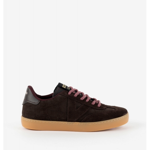 Victoria Berlin Marron Cocodrilo