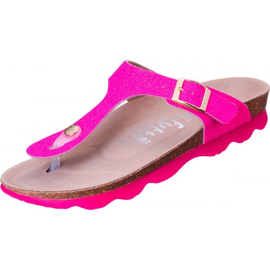 Boa Neon Fuchsia Glitter